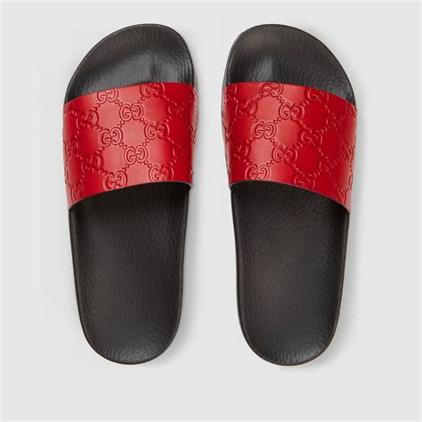 size 8 in gucci slides|Gucci slides.